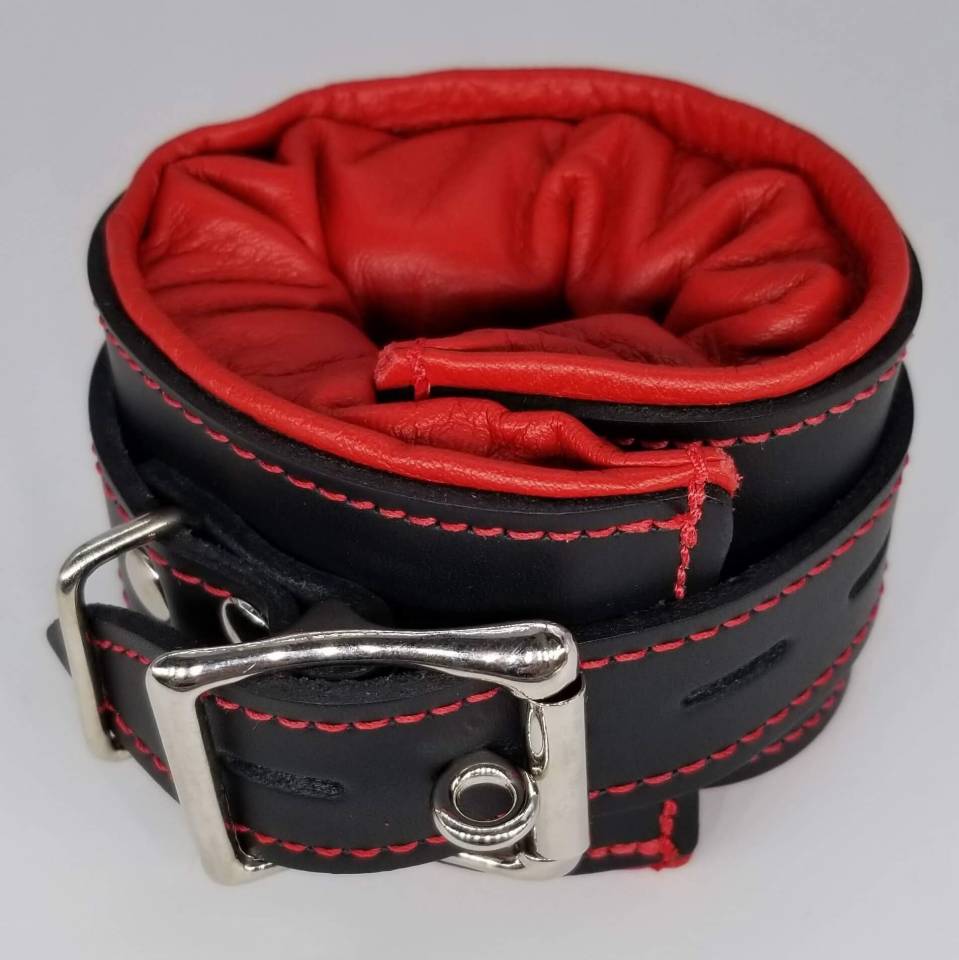 Padded Leather Wrist + Ankle Restraints